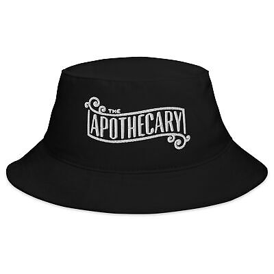The Apothecary Embroidered Bucket Hat Steampunk Cosplay