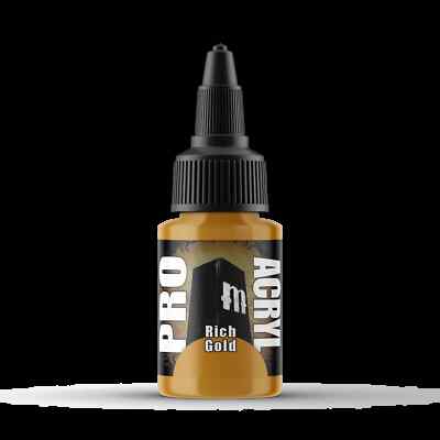 Monument Hobbies Pro Acryl Standard Rich Gold 22ml