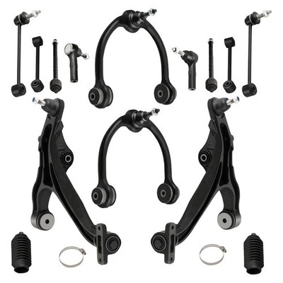 14x Front Upper Lower Control Arms for Jeep Commander Grand Cherokee 2005-2010