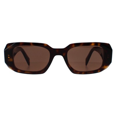 Pre-owned Prada Sunglasses Pr17ws 2au8c1 Tortoise Brown