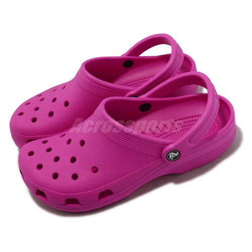 

Мужские сандалии без шнуровки Crocs Classic Juice Pink Usniex Casual LifeStyle 10001-6UB, Розовый, Classic