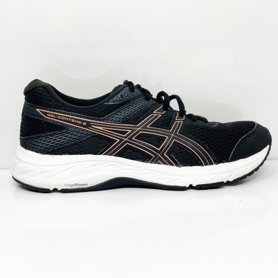 

Женские кроссовки Asics Gel Contend 6 1012A570 черные кроссовки размер 7.5, Черный, Gel Contend 6