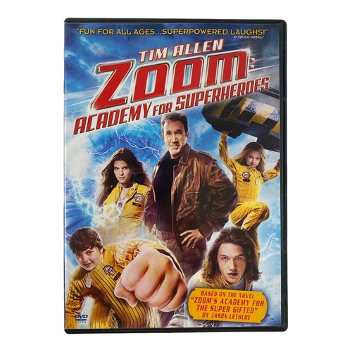 Zoom: Academy for Superheroes (DVD, 2006) Action, Tim Allen