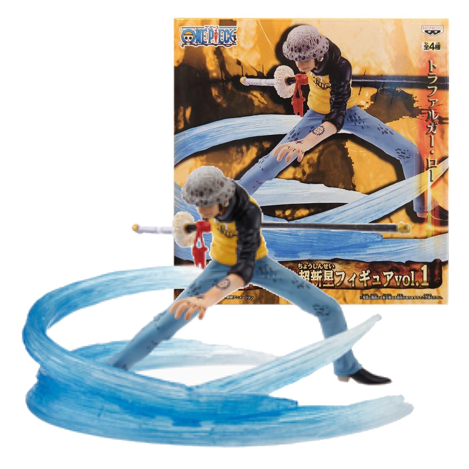 BANPRESTO ONE PIECE Super Effect Supernova Figure vol.1