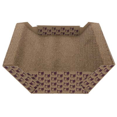 SmartyKat Super Scratcher Chaise, Catnip-Infused Corrugate Cat Scratcher