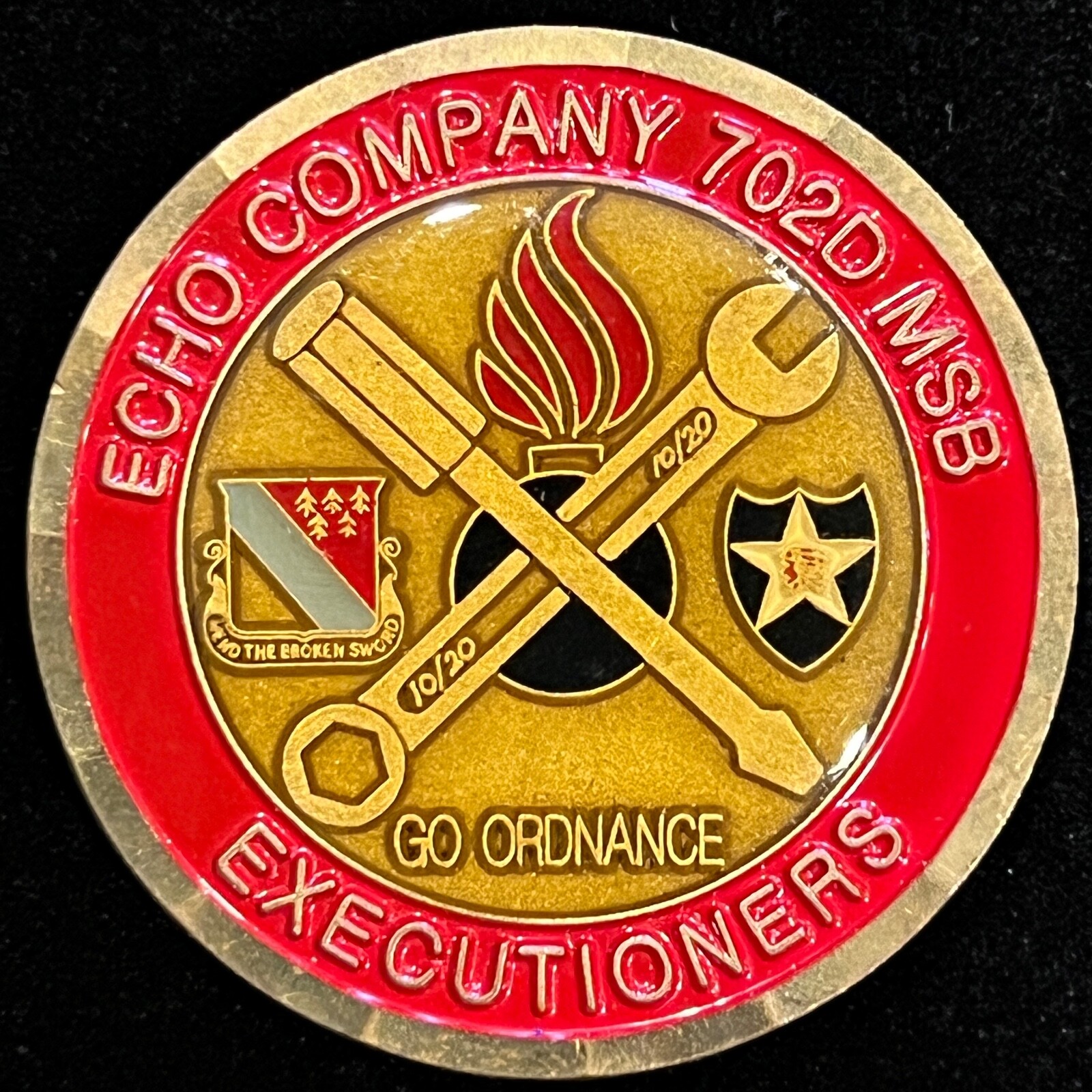 Company E 702nd Main Support Battalion MSB Commander