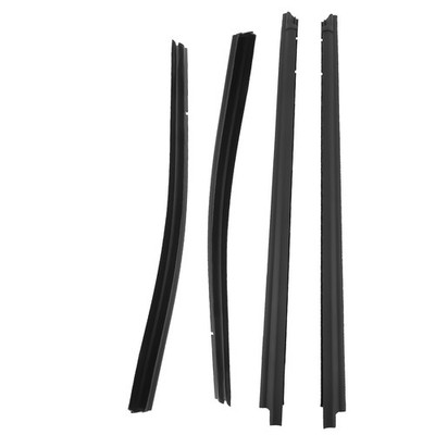 68162-04050 4x Door Belt Weatherstrip for Toyota Tacoma Double Cab 2005-2015