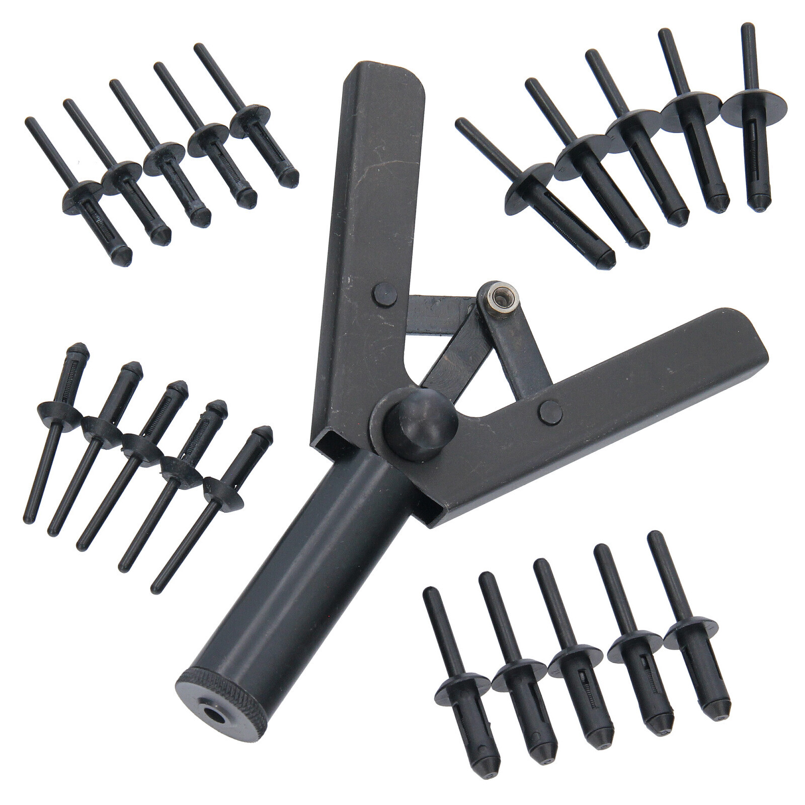 Ensemble d'outils en plastique Nietzangen Rivet Set Rivet Device Winders Rivet 41 PC.
