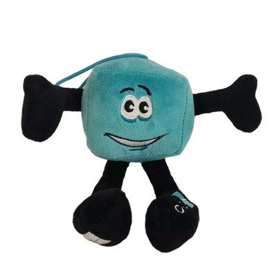 QBIX von CONET Systemlösungen - Stofftier Maskottchen Werbung Plüsch 