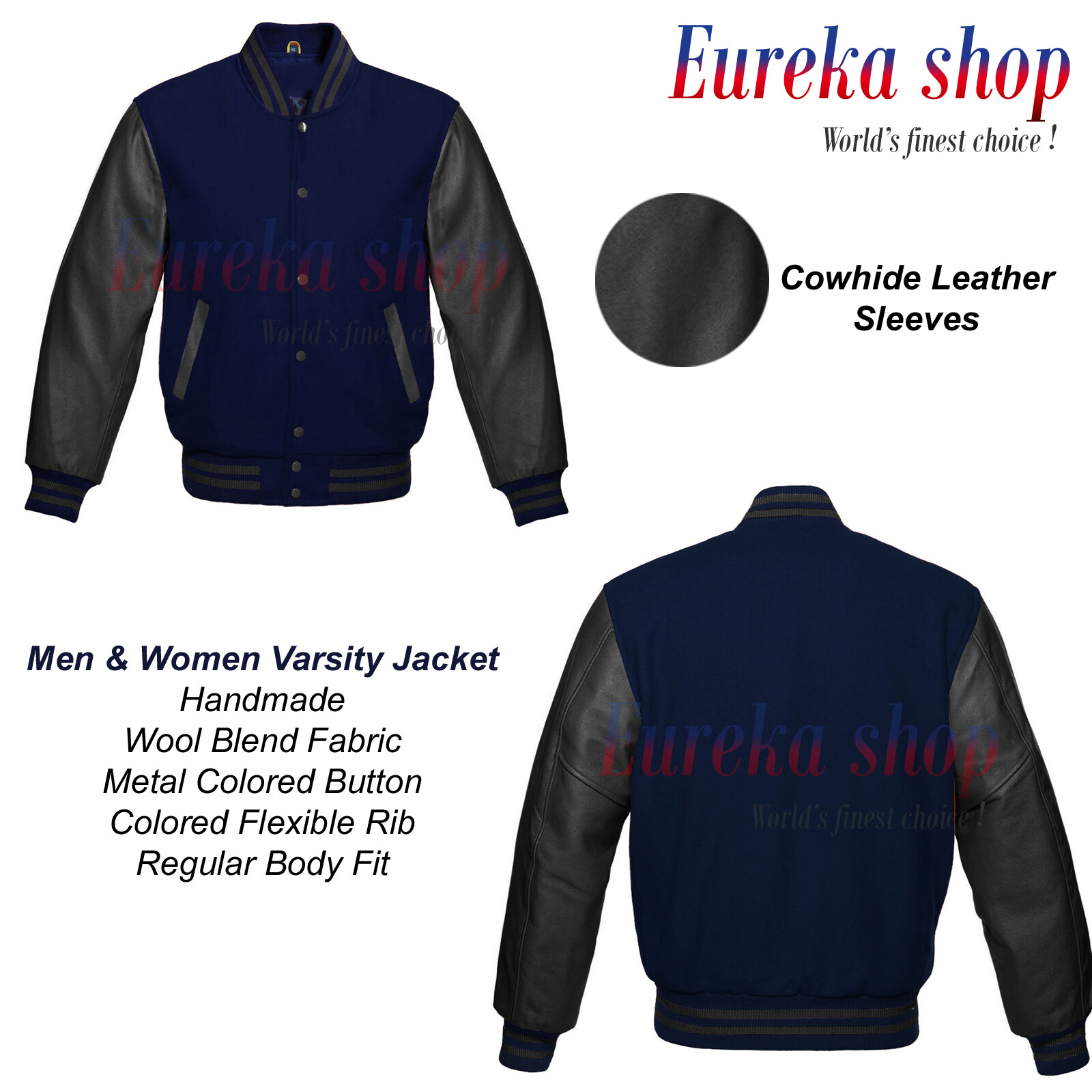 ジャケット・アウター WAREHOUSE LETTERMAN JACKET 2104 MANITOU MENS HIGH SCHOOL LETTER JACKET - All American Sports