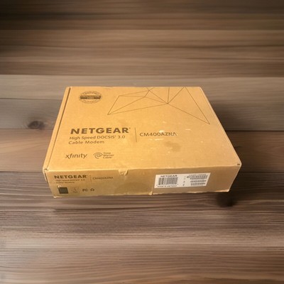 NEW NETGEAR CM400-1AZNA Modem high Speed DOSCSIS 3.0