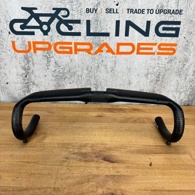 Low Mile Roval Rapide 40cm 31.8mm Carbon Aero Road Bike Handlebar 2 Degree Flare