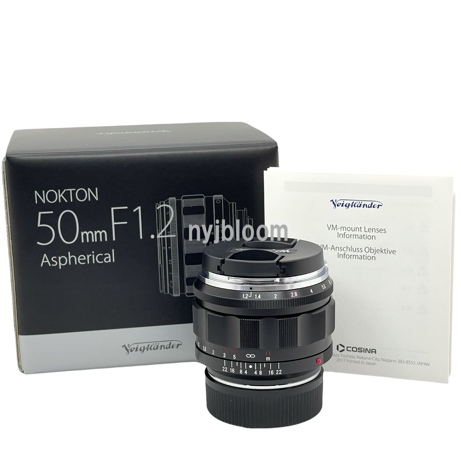 New VOIGTLANDER Nokton 40mm F1.2 Canon RF Mount Lens Manual New VOIGTLANDER Nokton 40mm F1.2 Canon RF Mount Lens Manual
