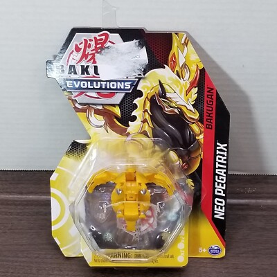 Bakugan Evolutions, Neo Pegatrix Bakugan and Trading Card, BRAND NEW!!