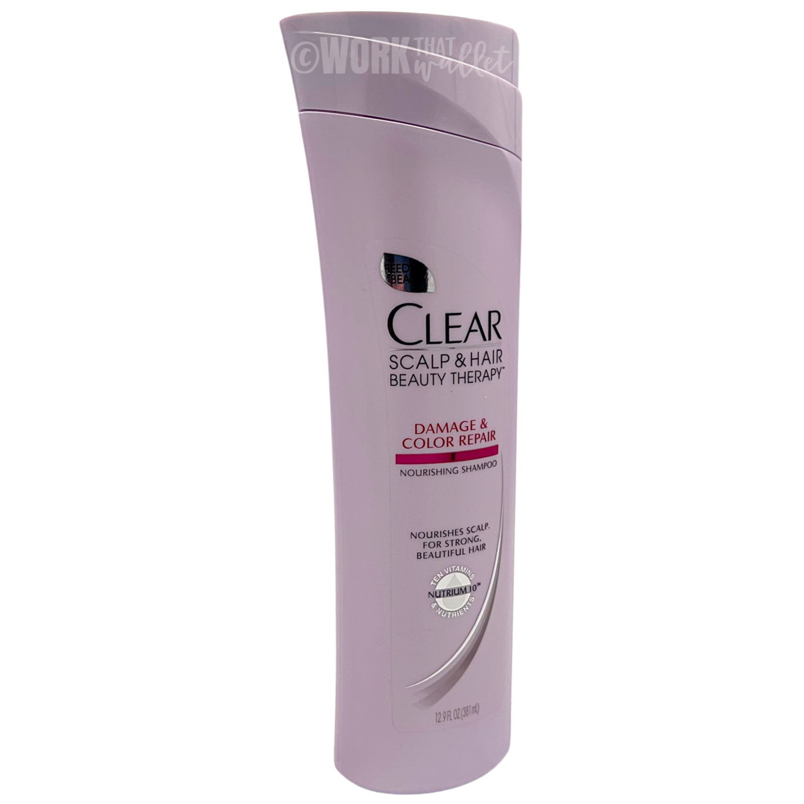 [1] Clear Scalp & Hair Beauty Therapy - Damage & Color Repair Shampoo 12.9 Oz