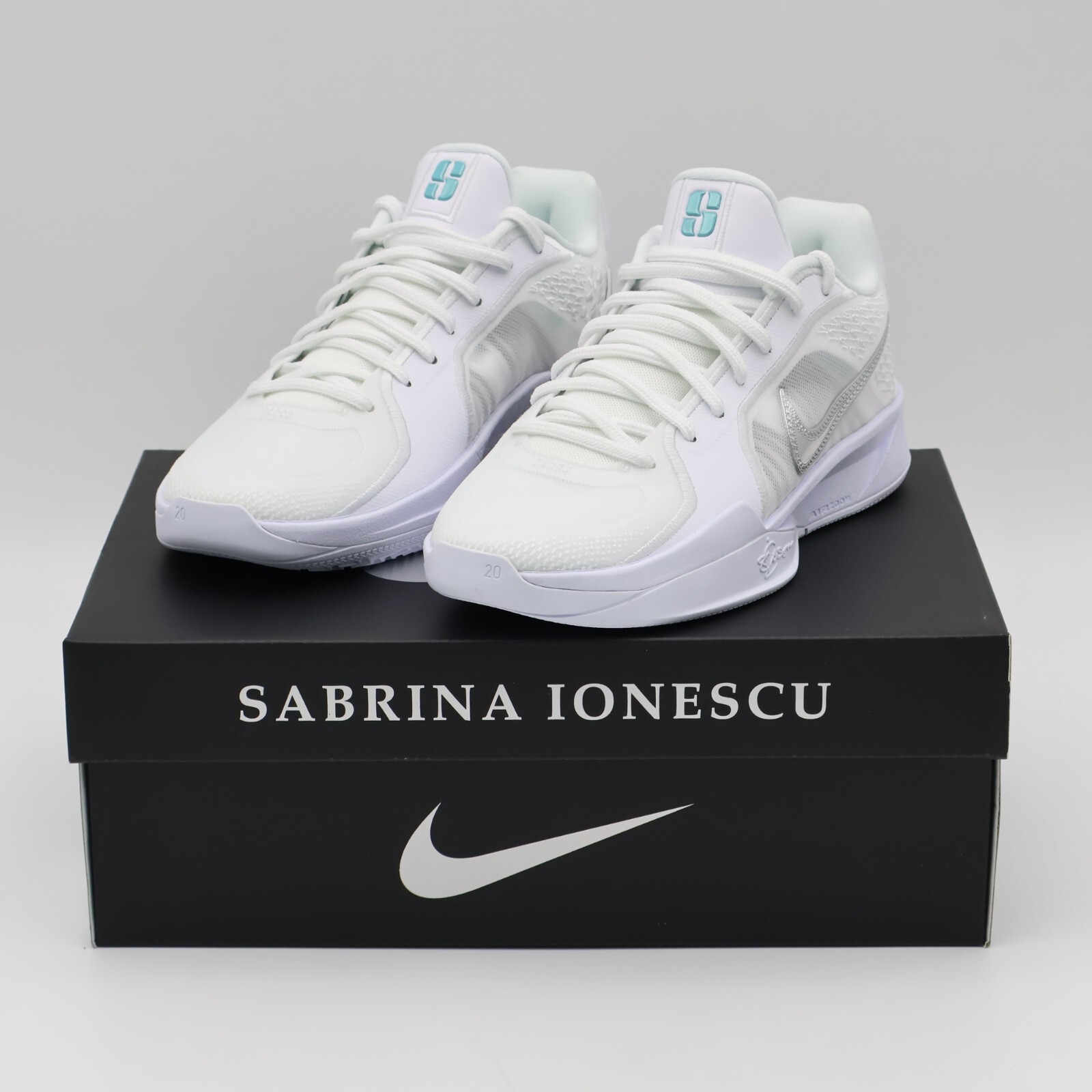 Pre-owned Nike Fz1517-101  Sabrina 2 White Summit White Glacier Blue (women's)