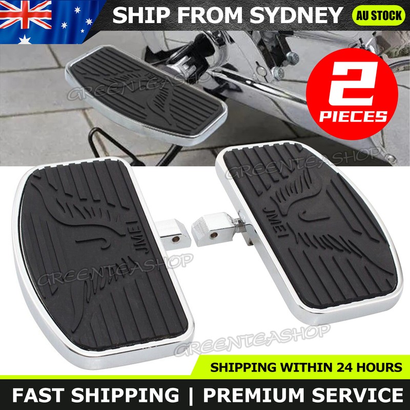 Universal Motorcycle Front Rear Foot Boards Floorboards For Honda Yamaha Suzuki
