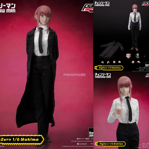 Threezero Chain Saw Makima 1/6 Action Figure Model