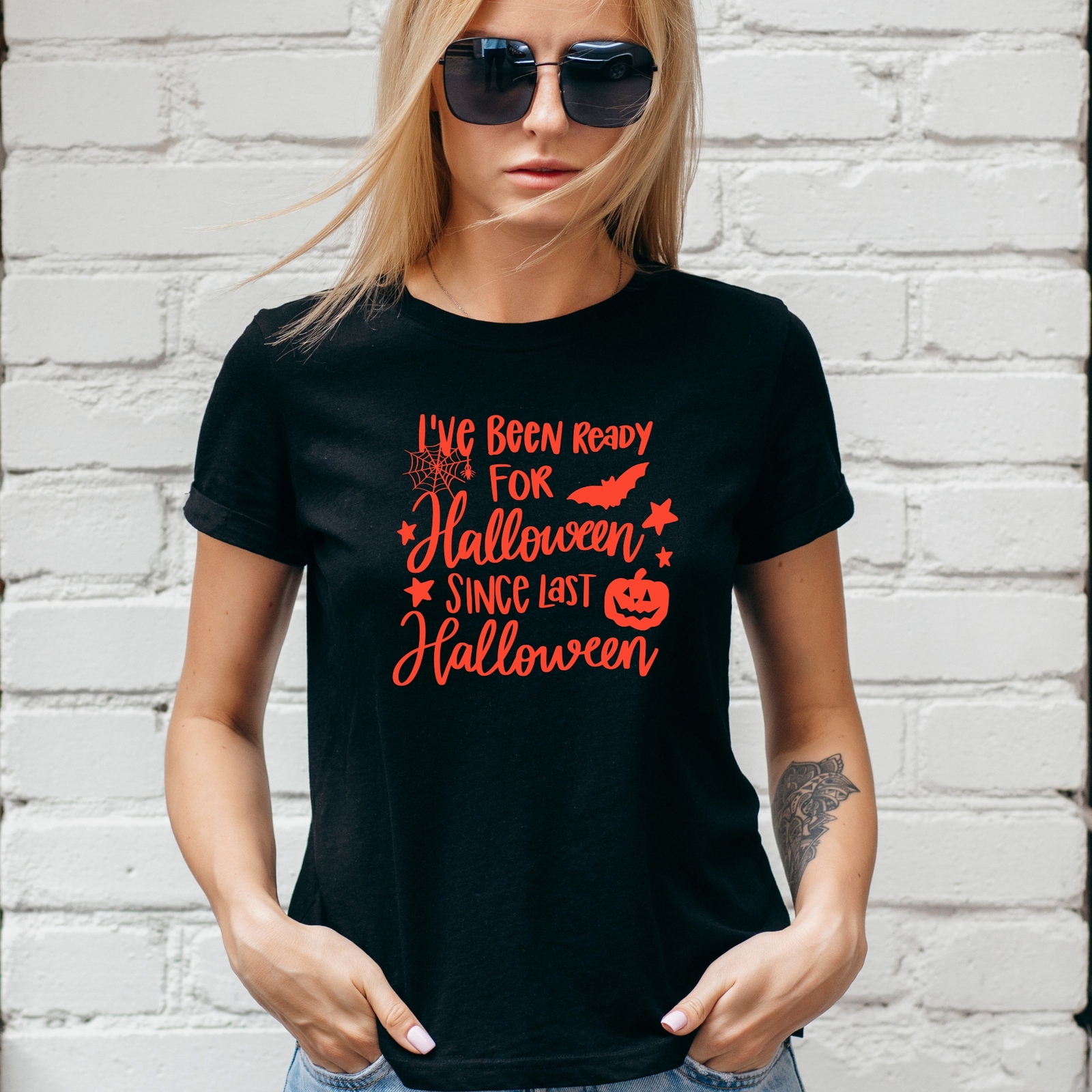 FUNNY HALLOWEEN T-SHIRT, Amber Motif,  Fall, Autumn Pumpkin, Unisex/Lady Fit