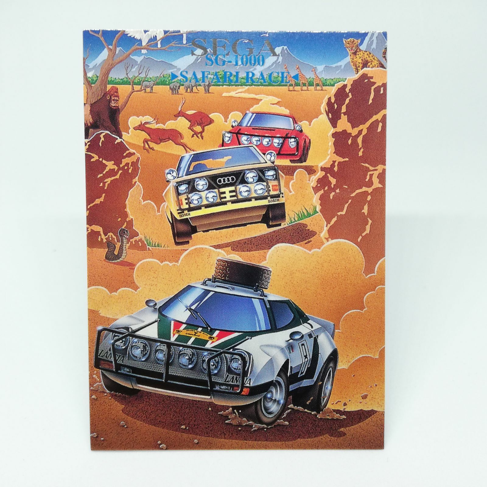 93 SG-1000 SAFARI RACE Game Card SEGA FREAKS trading JAPAN