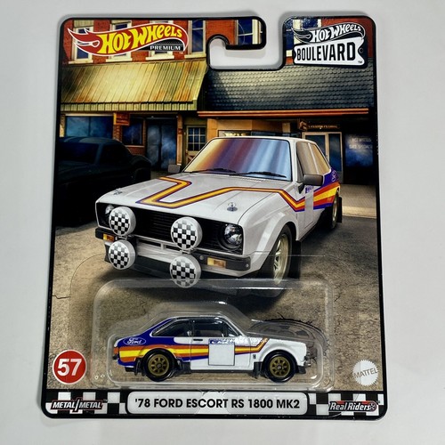 AUTO WORLD☆ ' 75 Ford Escort☆HOスロットカー Auto World Xtraction 1975 Ford Escort w/Roof Rack (Yellow