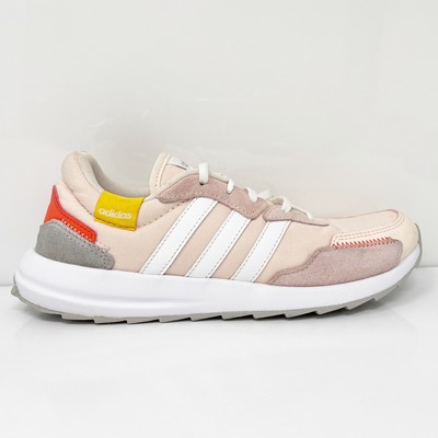 

Adidas Womens Retrorun FW4710 Розовые кроссовки для бега Размер 6,5, Розовый, Retrorun