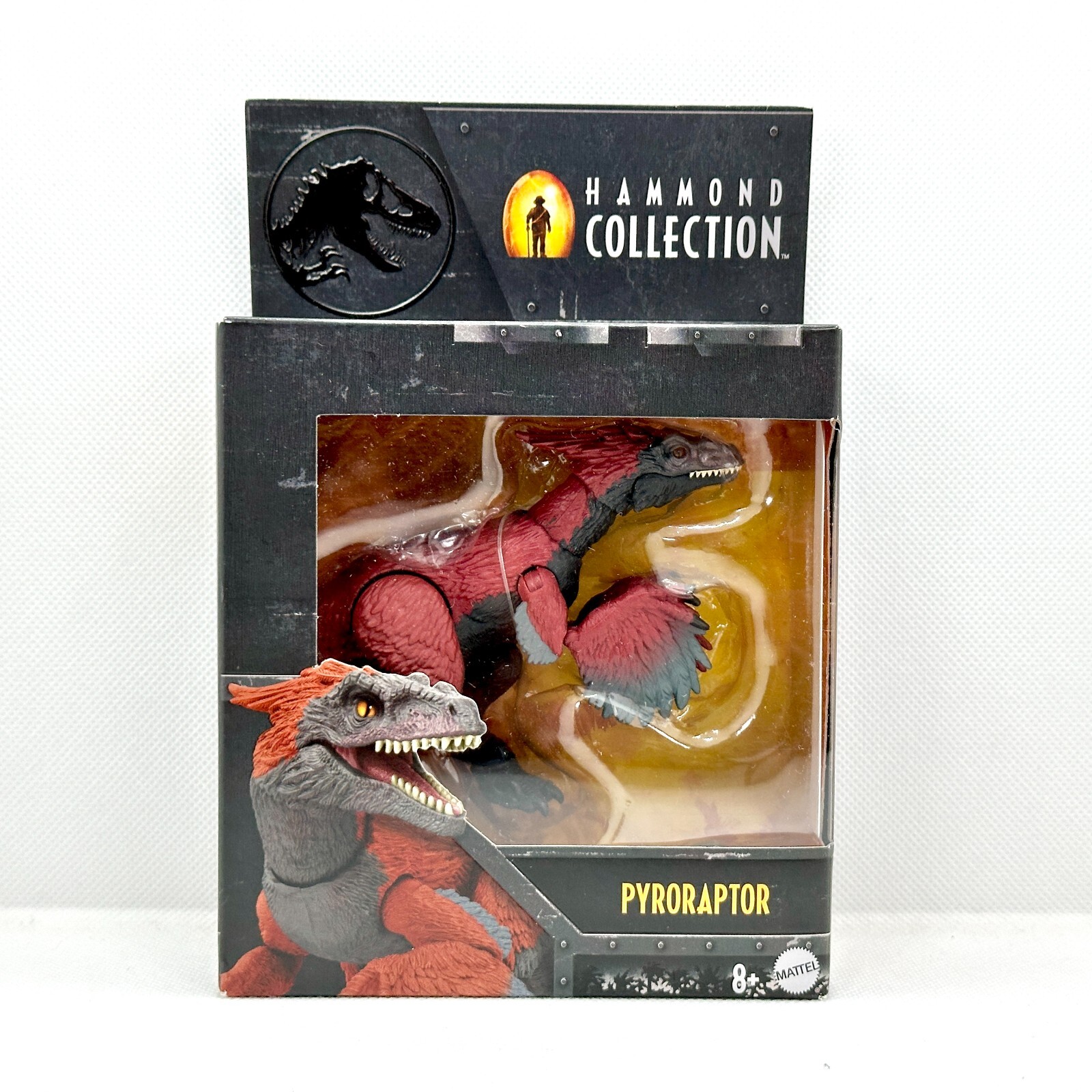 HAMMOND COLLECTION PYRORAPTOR フィギュア 未開封 Rare Jurassic World Hammond Collection Pyroraptor Figure