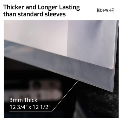 Hudson Hi-Fi  Crystal Clear Outer Sleeves