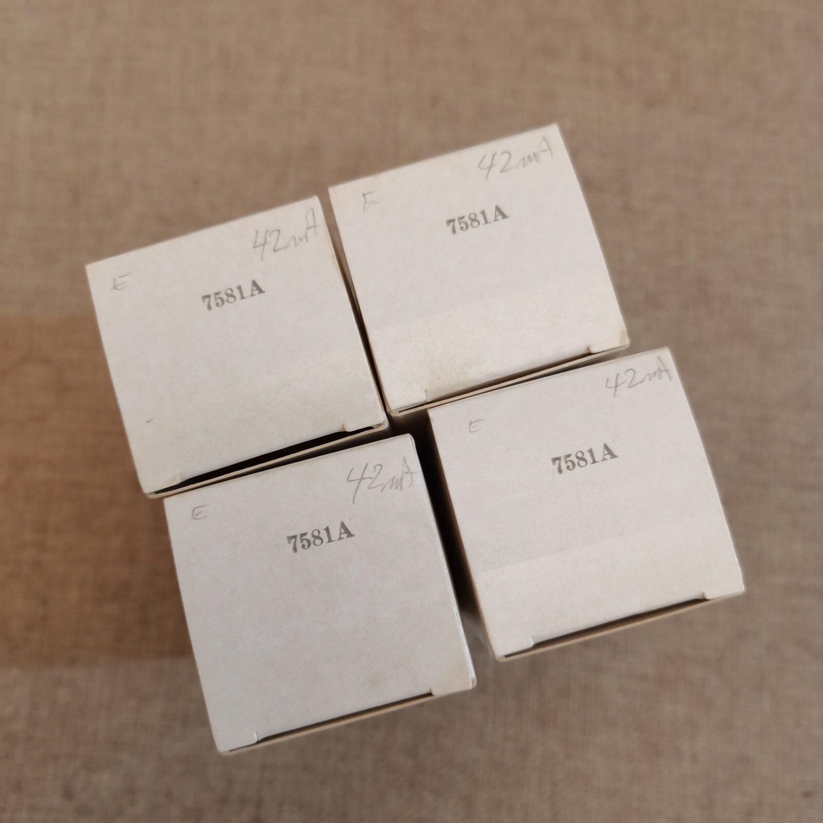 PhilipsECG 7581A tubes KT66 USA tested strong and matched PhilipsECG 7581A tubes KT66 USA tested strong and matched