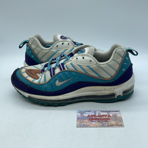 履くならこれ! かわいい! Nike W Air Max 98 PRM 'TEAL NEBULA' Buy Air Max 98 Premium 'Teal Nebula' - BV0989 102 | GOAT