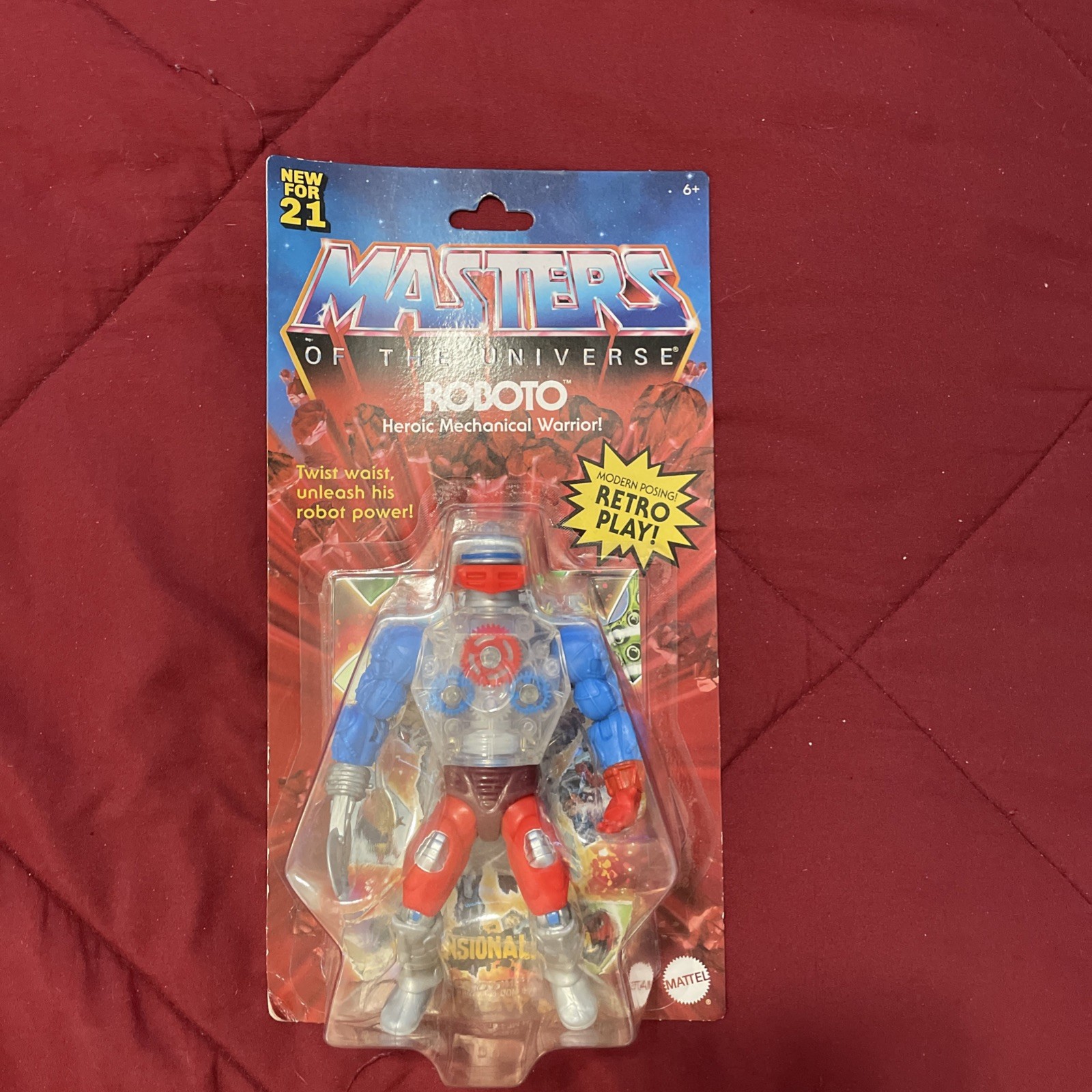 Mattel Masters of The Universe Motu 5.5 inch Roboto Action Figure - GRX00