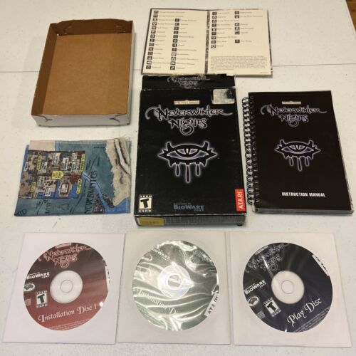 Neverwinter Nights 2002 PC CD-ROM Video Game Complete in Box Neverwinter Nights 2002 PC CD-ROM Video Game Complete in Box