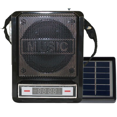 TPro Rechargeable Bluetooth Speaker With Wired Headset Mic and LED Torch Light