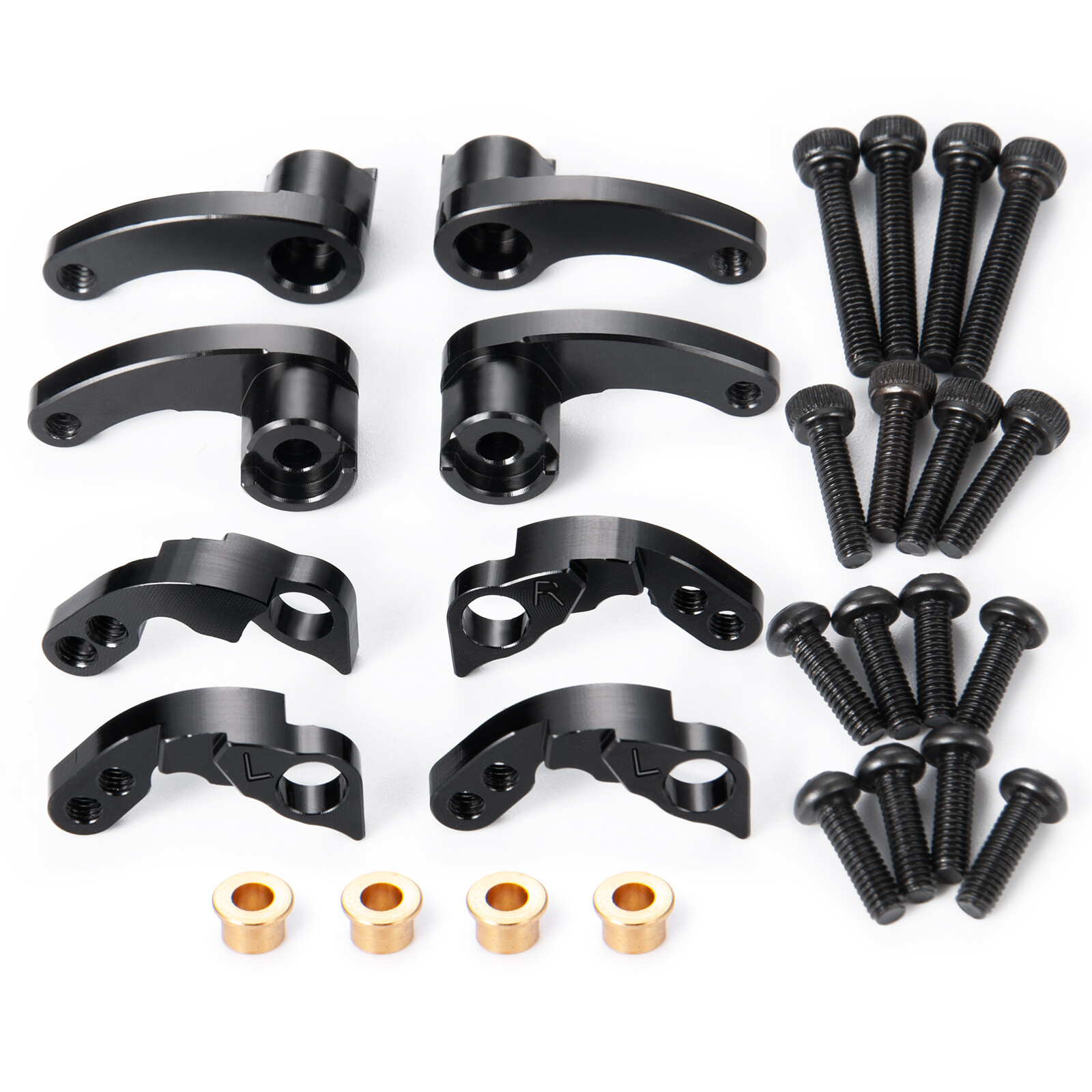 Alum Alloy Shock Mount Lift Kit for Traxxas TRX4M Defender Bronco 1/18 RC Car US