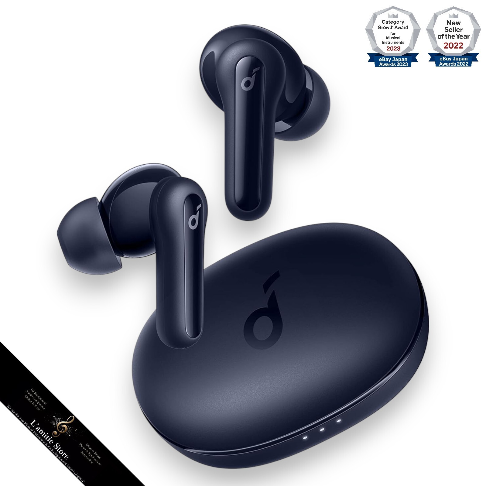 【新品未開封】Anker Soundcore Life P3 ネイビーブルー Soundcore by Anker Life P3 Bluetooth Headphones with Active