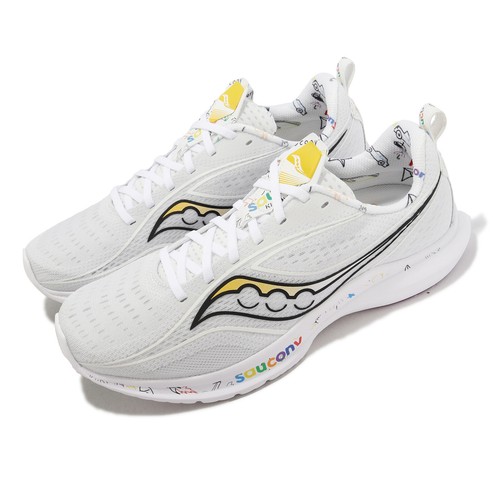 

Saucony Kinvara 13 White Multi Men Road Running Спортивная обувь Кроссовки S20723105, Белый, Kinvara 13