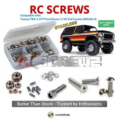 RCScrewZ Stainless Screw Kit tra150 for Traxxas TRX-4 Bronco (82246-4) | SET