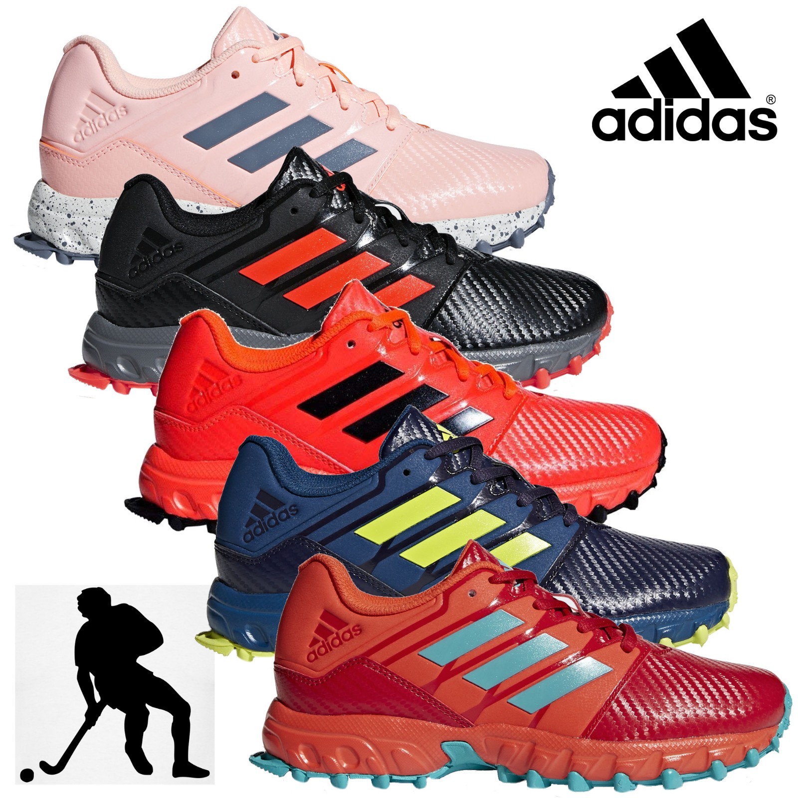 Adidas Zapatos de hockey de campo Lux 