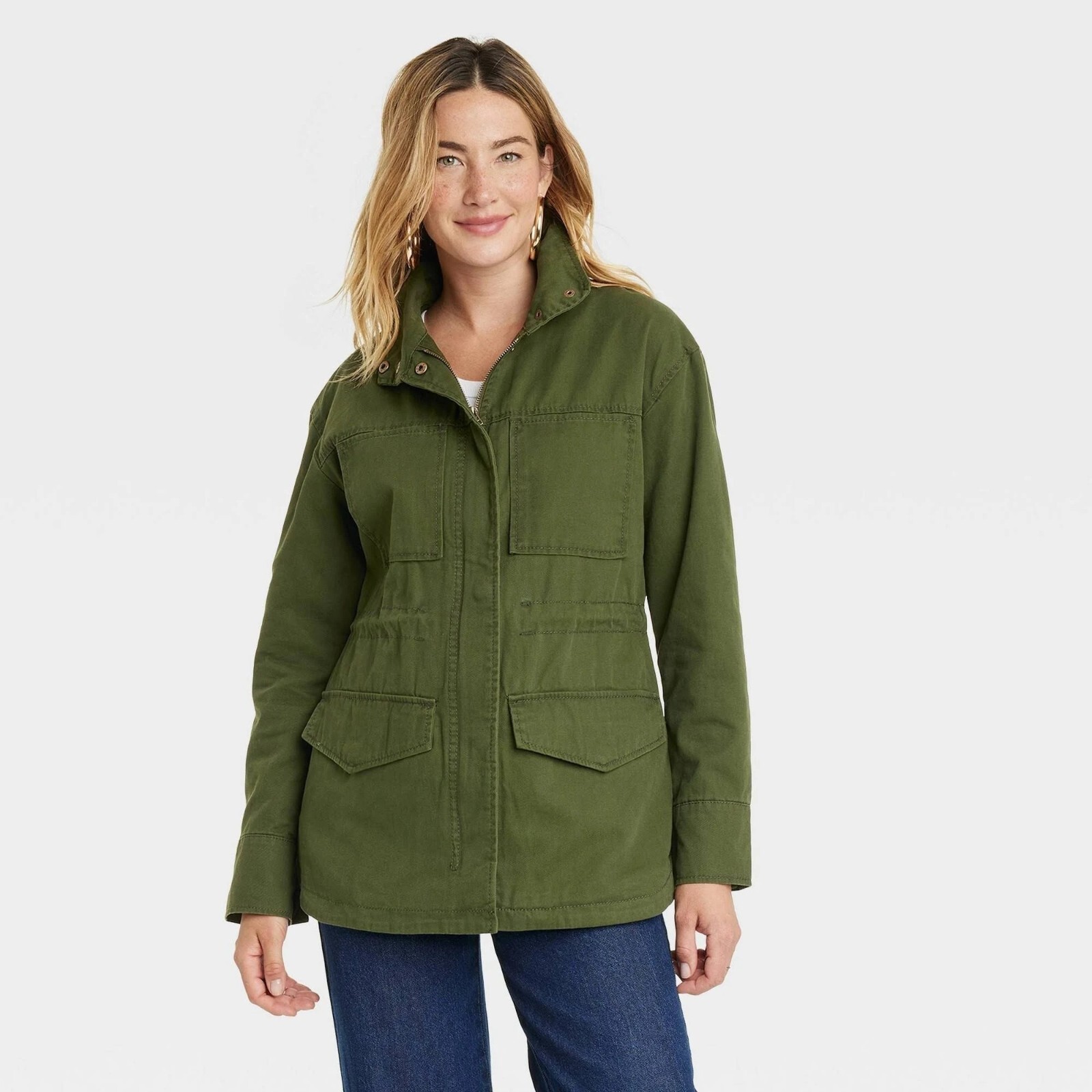 Universal Thread Womens Green Utility Field Jacket Size XS Universal Thread Womens Green Utility Field Jacket Size XS