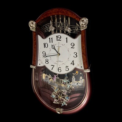 MIB Citizen Carnival Concerto Rhythm J-Pop Musical Motion Wall Clock 4MN401-B23