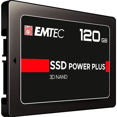 Emtec X150 SSD Power Plus 120 GB, schwarz