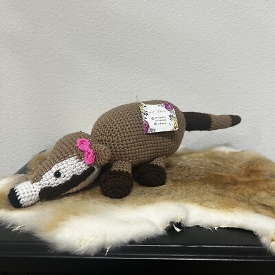 La Rueca Plush Armadillo Plushie Stuffed Animal One & Only Mandarina Mexico