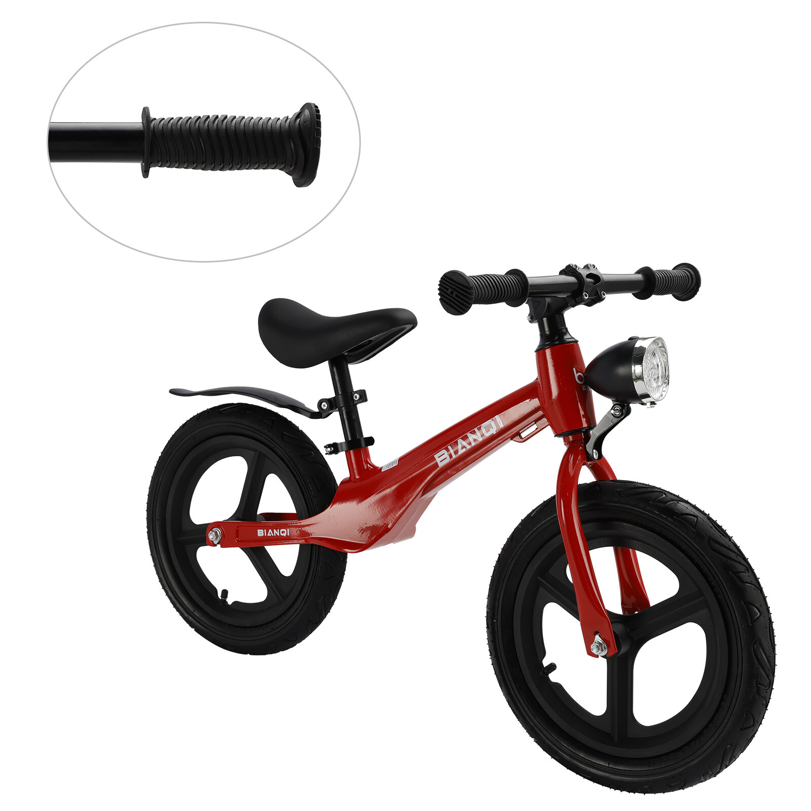 14 inches Baby Balance Bike Boys Girls Toys with Lights Firs