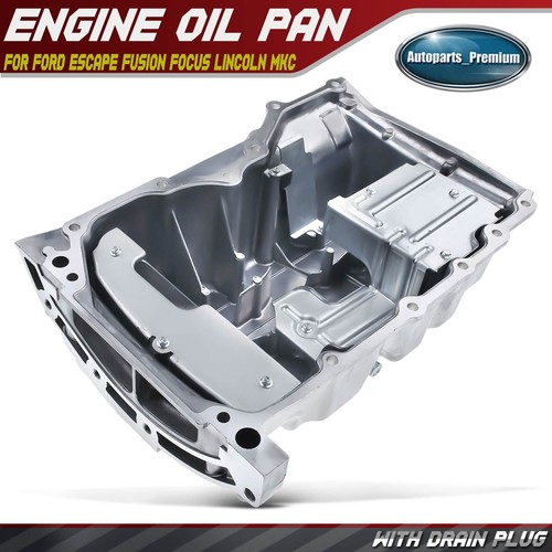 Engine Oil Pan for Ford Escape Fusion Focus Lincoln MKC 2.5 2.3 2.0L CJ5Z6675A