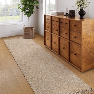 Collive Long Hallway Runner Rug 2.6' x 8', Washable Runner Indoor Entryway Ru...