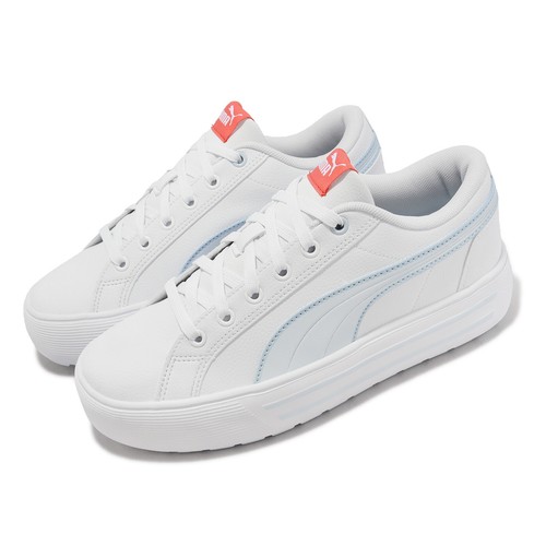 

Puma Kaia 2.0 White Ice Blue Женская повседневная обувь на платформе LifeStyle 392320-05, Белый, Kaia 2.0