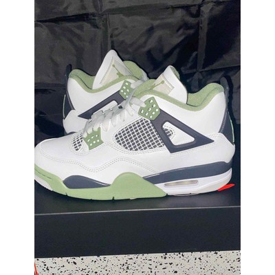 Wmns Air Jordan 4 Seafoam Retro W8.5/M7
