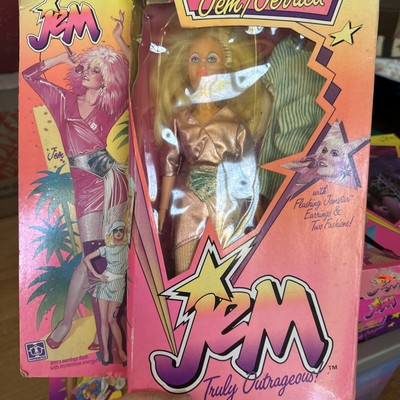 1985 Jem Truly Outrageous! Doll Jem / Jerrica Hasbro NRFB  Vtg 80 s NIB