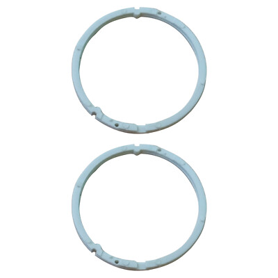 2Pcs White Generic Plastic Movement Spacer Ring  For ETA 2824 2834 2836 2846
