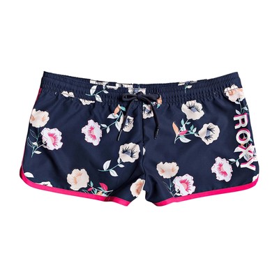 Roxy Lets Get Salty Girls Shorts Boardshorts - Mood Indigo Better Way All Sizes
